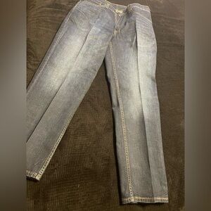 Levi:Waterless 550 W34xL30 Mens Dark Wash- Pressed and Starched Jeans(M)